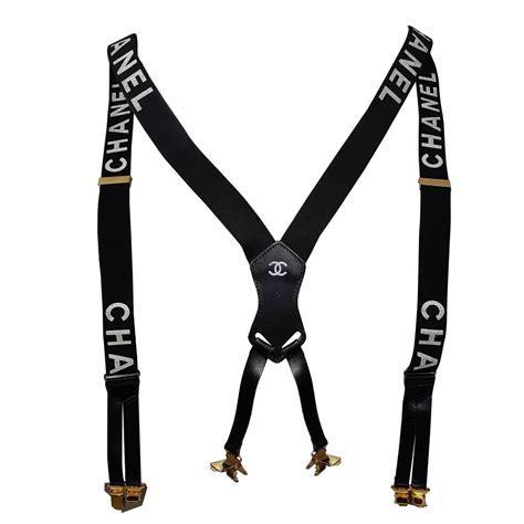 chanel suspenders for cheap|faux chanel suspenders.